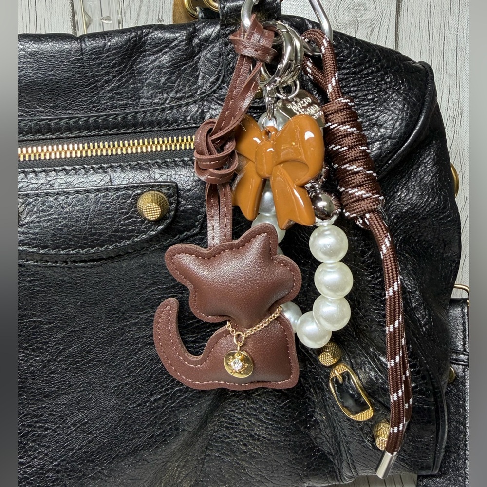 BRAND NEW Cute Kitty Keyring/Bag Charm